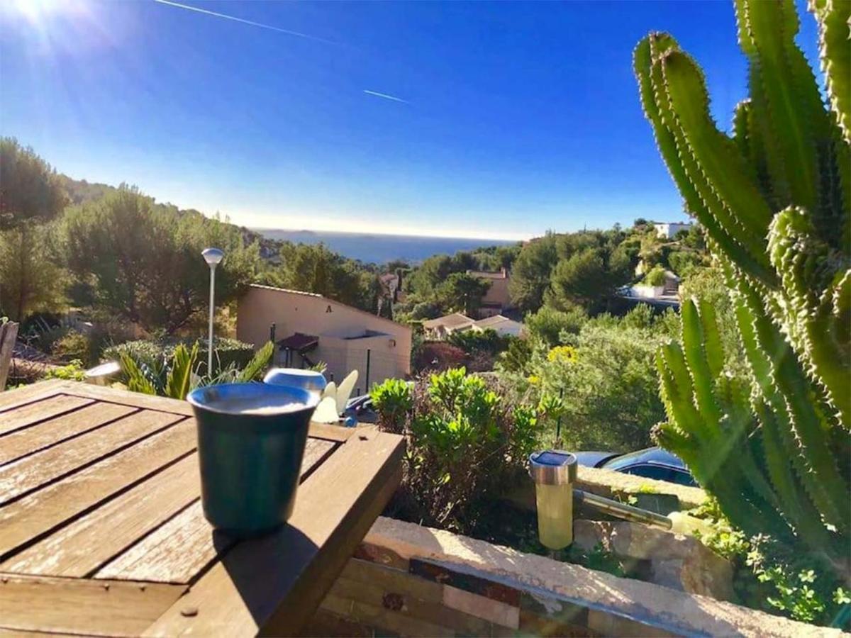 Vuemer Bandol - Grande Terrasse De 45M2 Vue Mer Piscine Parking Esterno foto