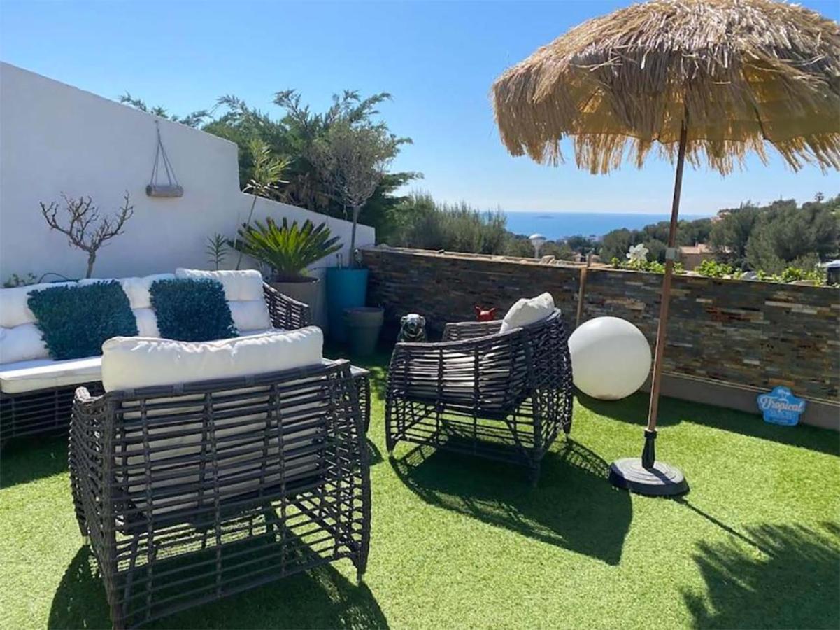 Vuemer Bandol - Grande Terrasse De 45M2 Vue Mer Piscine Parking Esterno foto